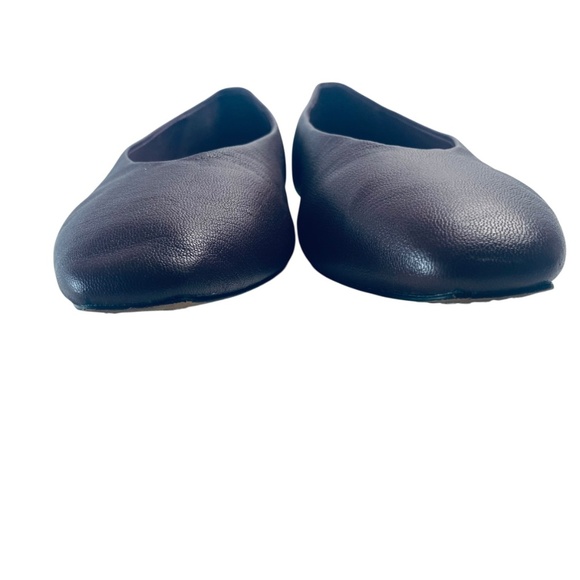 BIRDIES The Crane Leather Ballet Flats Square Toe Maroon Wine Size 8.5 - Picture 6 of 14